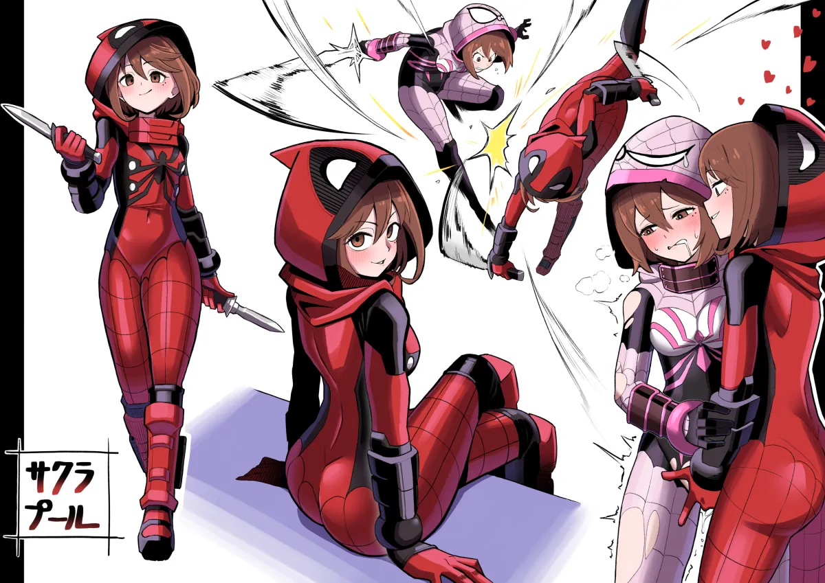Deadpool, Hida Haruka by Kitasshi