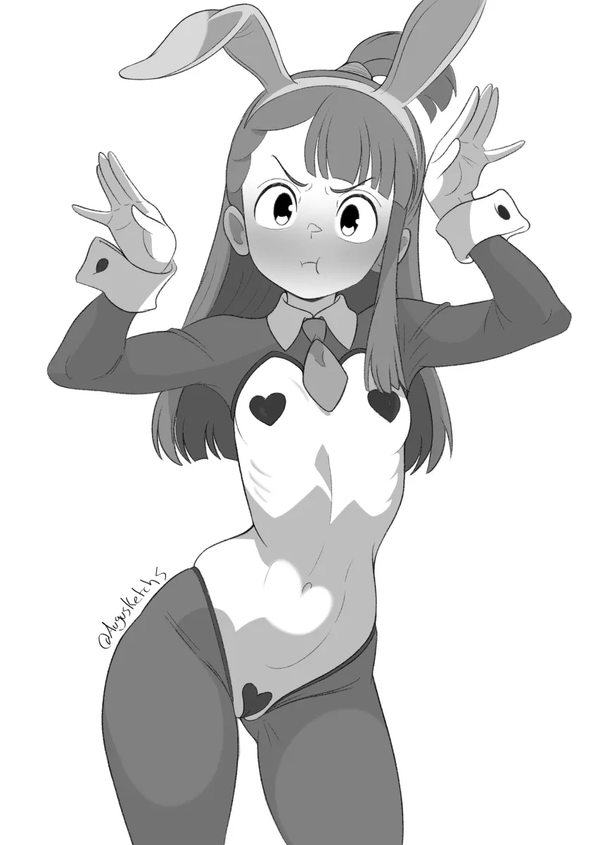 Kagari Atsuko by Augusketchs