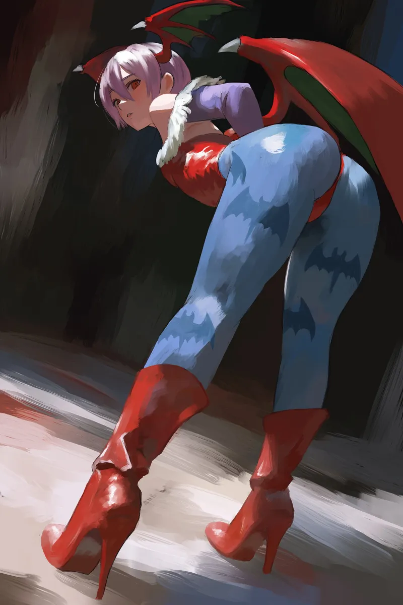 Lilith (Darkstalkers) by Hyakka (Momokashinryu14)