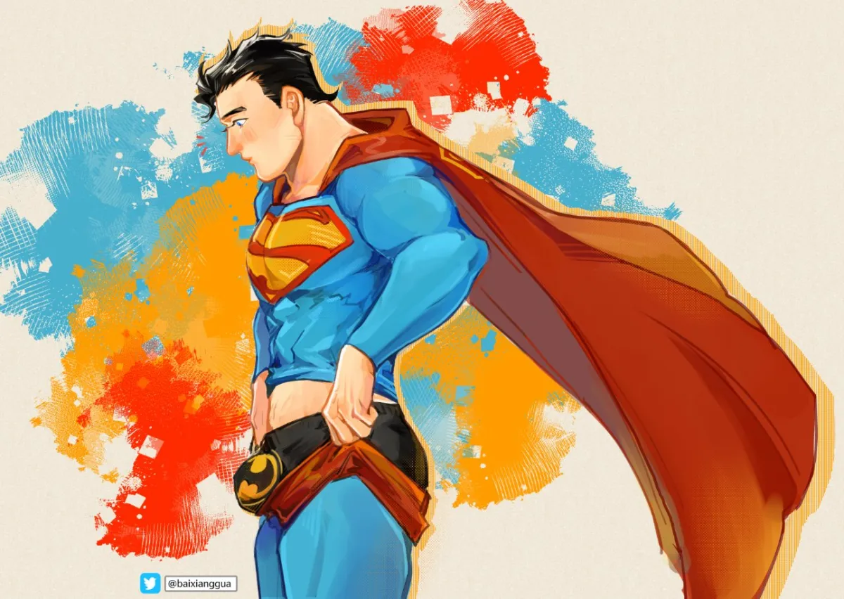 Clark Kent, Superman by Whoshibai Xianggua