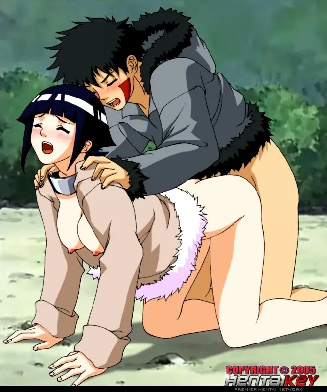 Hyuuga Hinata, Inuzuka Kiba by Glenn Andrean
