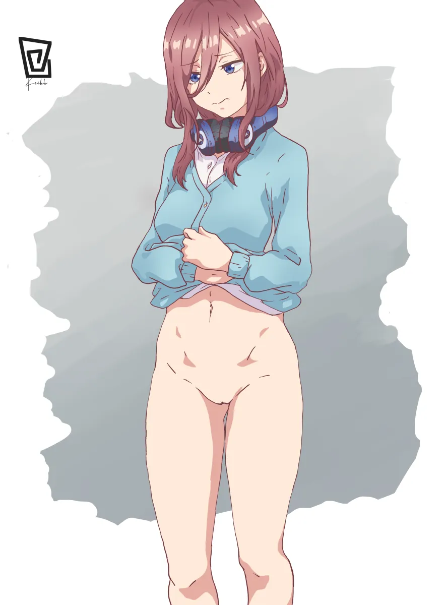 Nakano Miku by Keihh