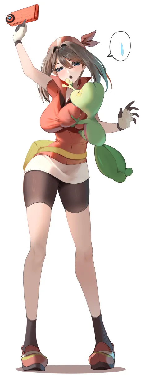 May (Pokemon), Treecko by Momdy (Talesshinja)