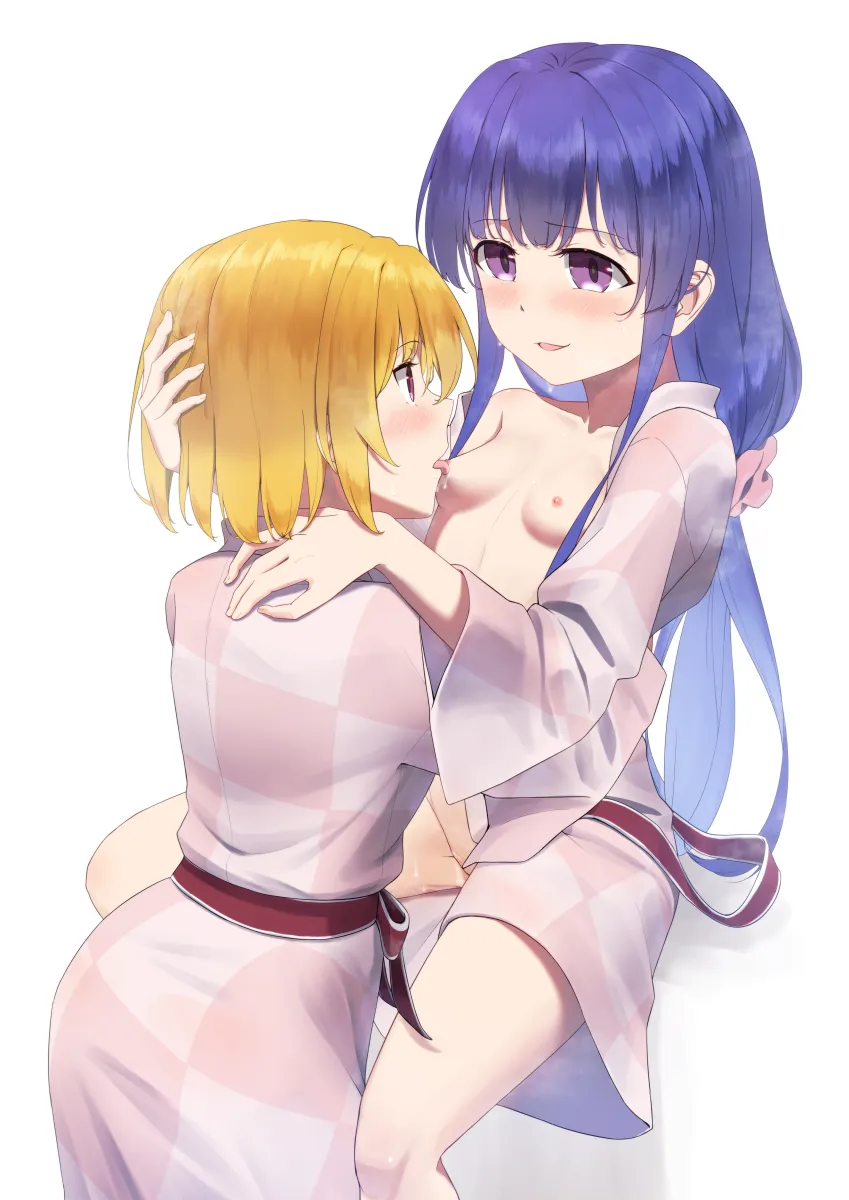 Furude Rika, Houjou Satoko by Dconan Owo