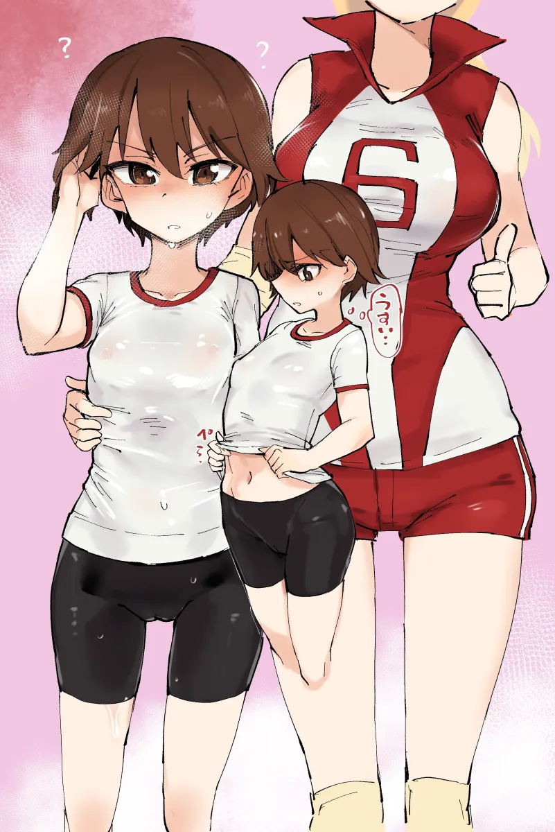 Isobe Noriko, Sasaki Akebi by Aomushi (Mushamusha)
