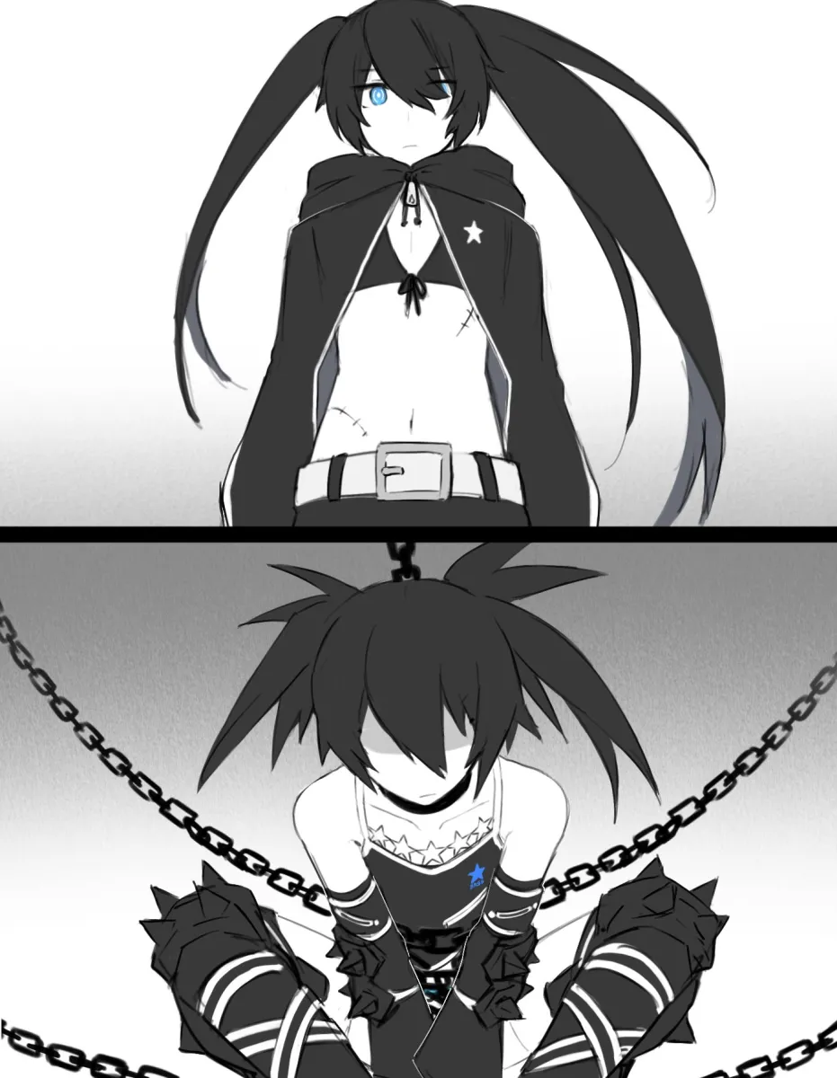 Black Rock Shooter (Character), Black Rock Shooter Beast by Mehyuew39