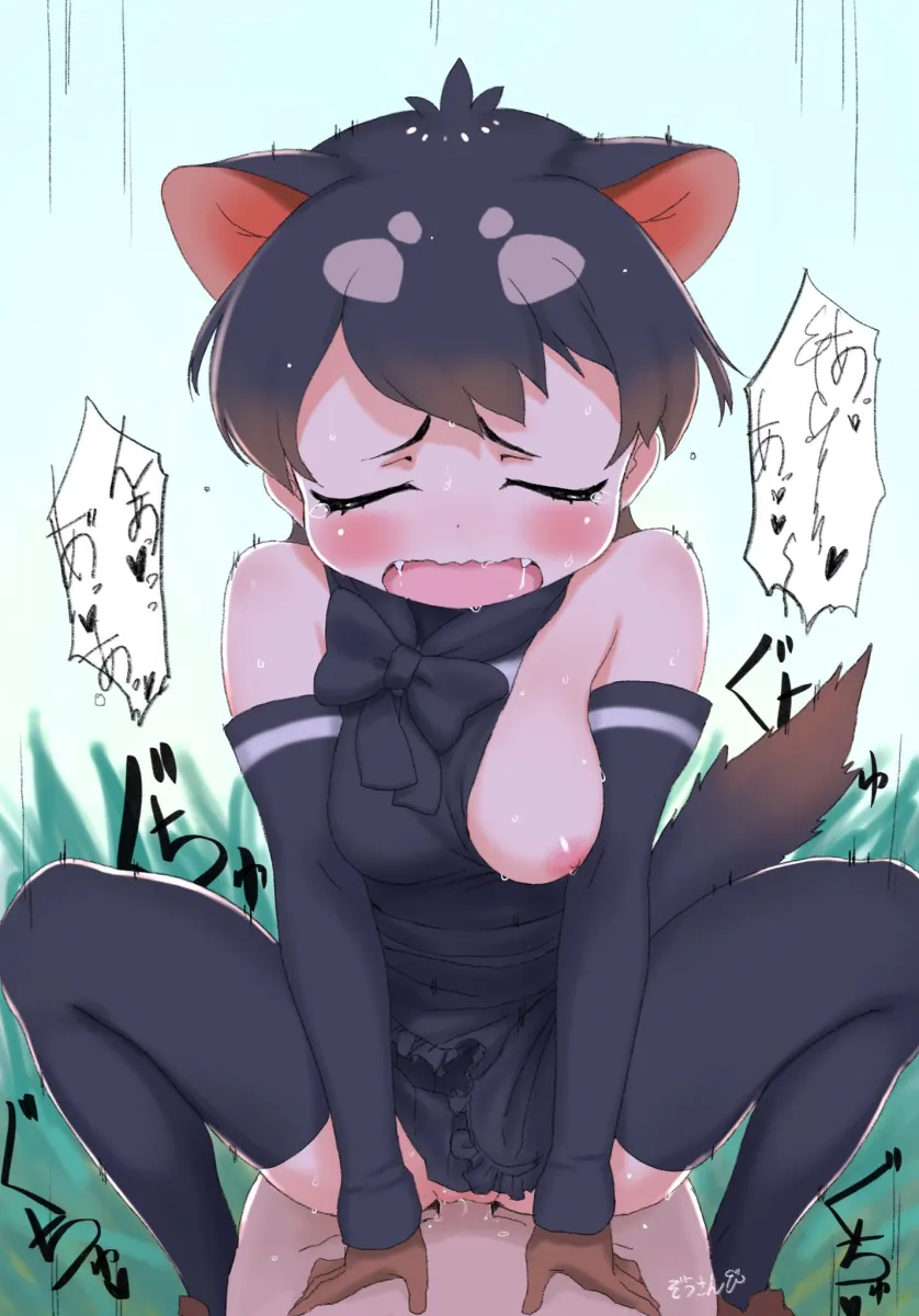 Captain (Kemono Friends), Tasmanian Devil (Kemono Friends) by Masuyama Ryou