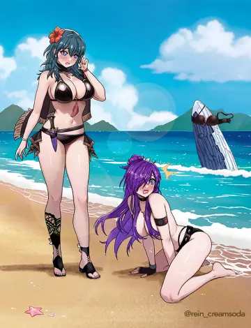 Female Byleth (Summer) (Fire Emblem) rule 34