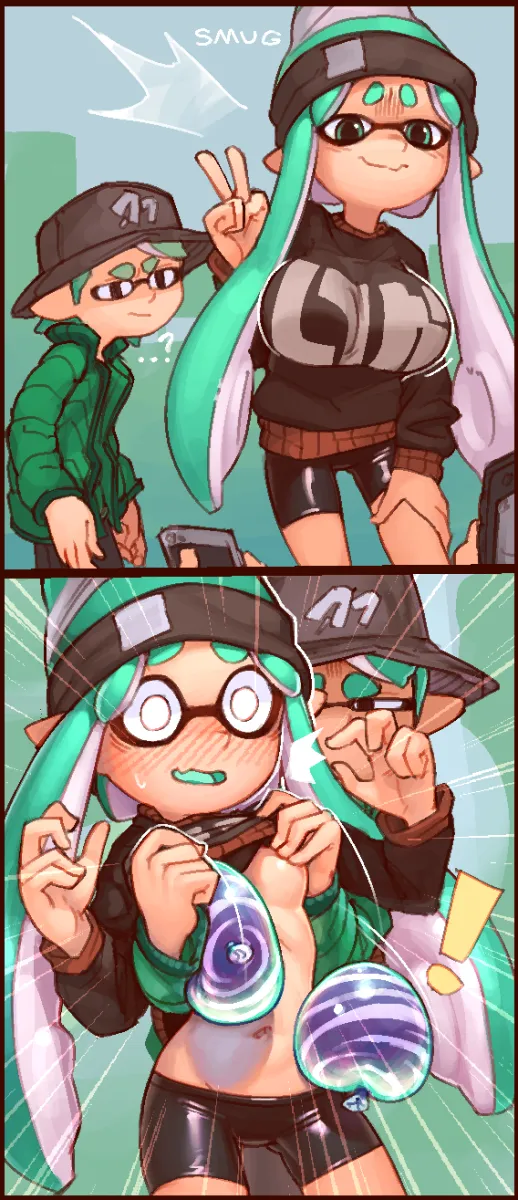 Inkling Player Character, Inkling Girl by Wamudraws