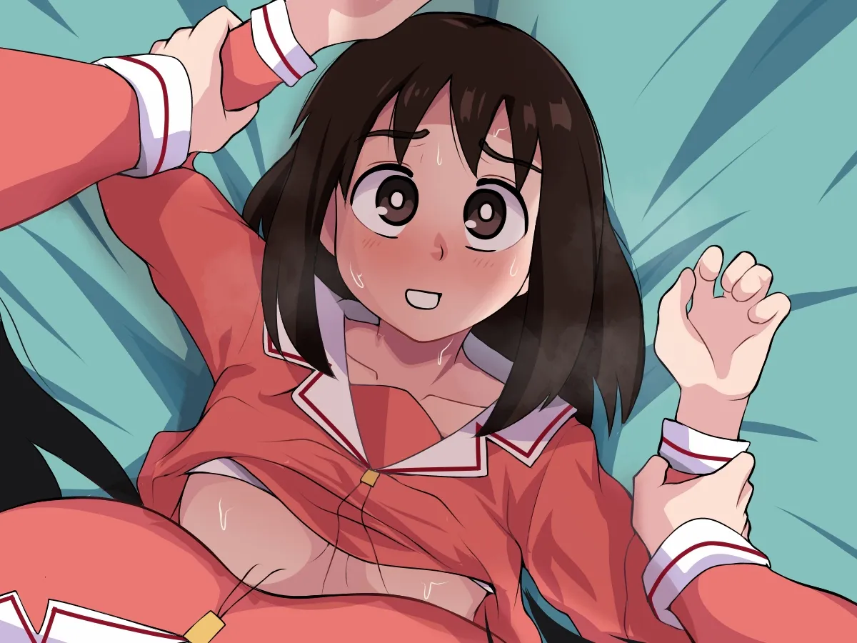 Kasuga Ayumu, Sakaki (Azumanga Daioh) by Achmad Sjahrir