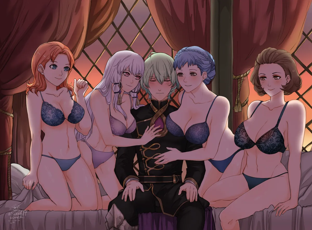 Male Byleth (Fire Emblem), Lysithea Von Ordelia by Sierra117Renner