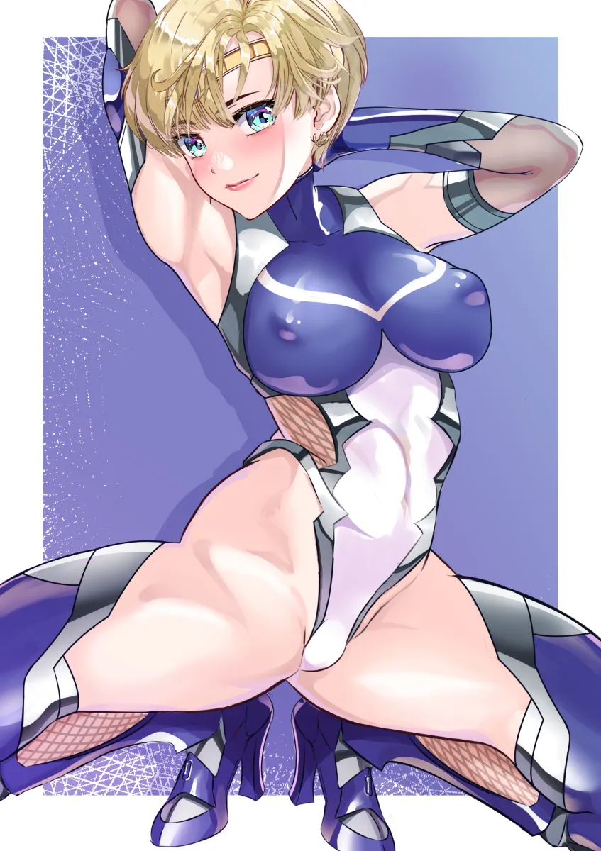 Ten'ou Haruka, Sailor Uranus by Arion Canvas