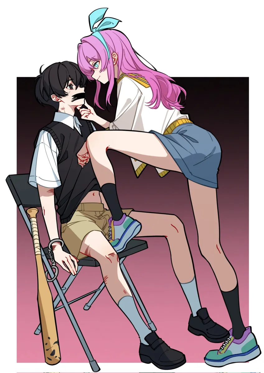 Sunny (Omori), Aubrey (Omori) by Ze Yi8473
