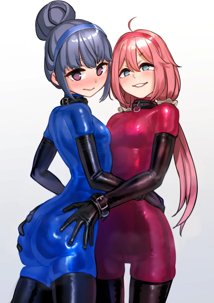 Shima Rin, Kagamihara Nadeshiko by Kilye Kairi