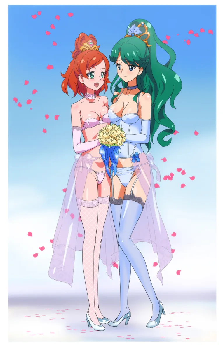 Haruno Haruka, Kaidou Minami by Ontaros