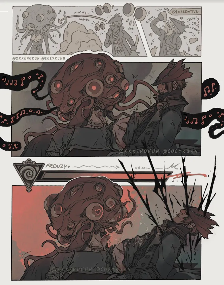 Hunter (Bloodborne), Winter Lantern by Xxxenokun