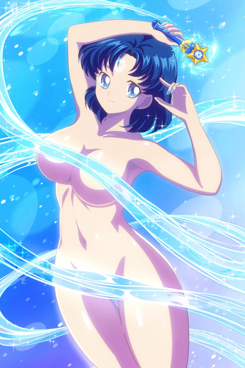 Mizuno Ami, Sailor Mercury by Pirochi