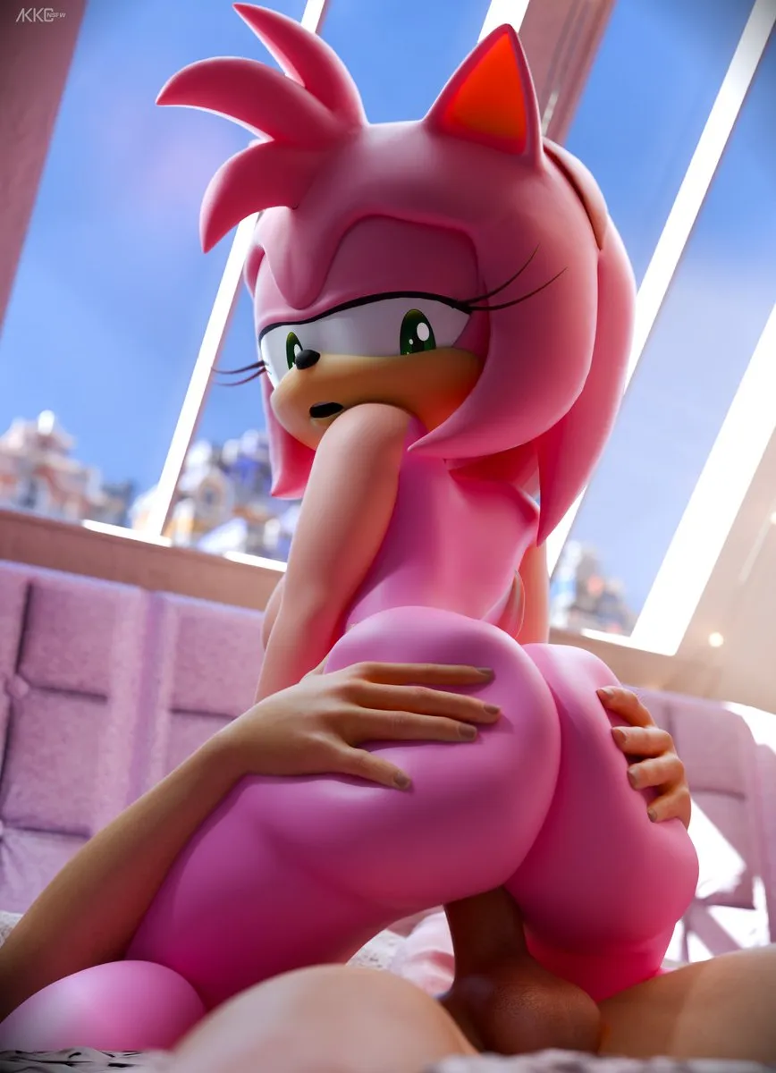 Amy Rose by Akkonsfw