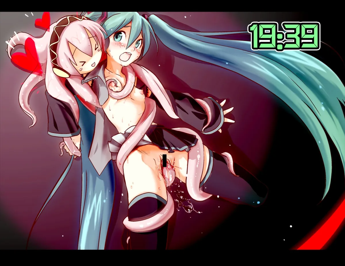 Hatsune Miku, Megurine Luka by Mozu (Peth)