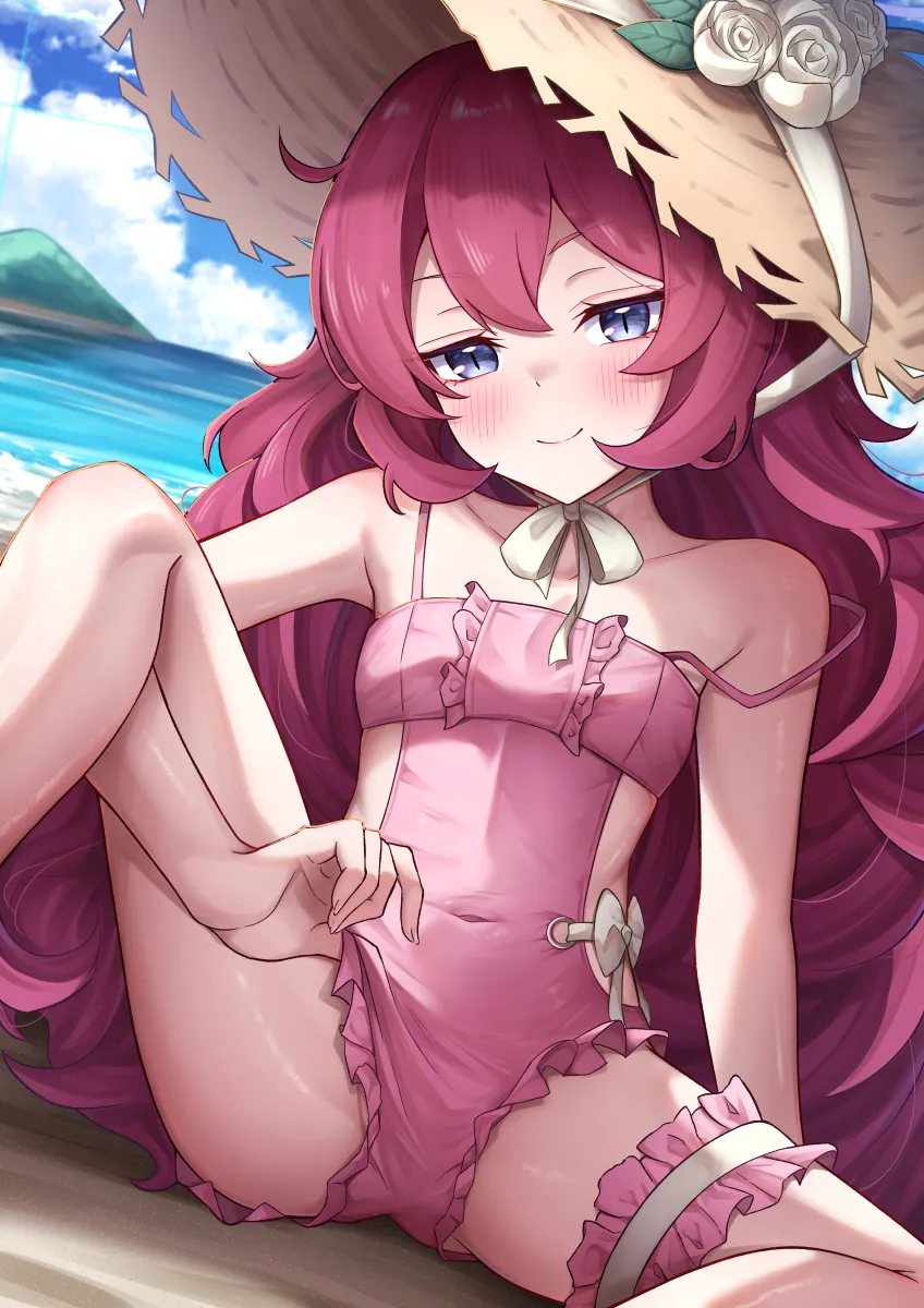 Iroha (Blue Archive), Iroha (Swimsuit) (Blue Archive) by To Kinji