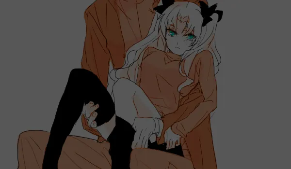 Tohsaka Rin, Kotomine Kirei by Youvvsuke