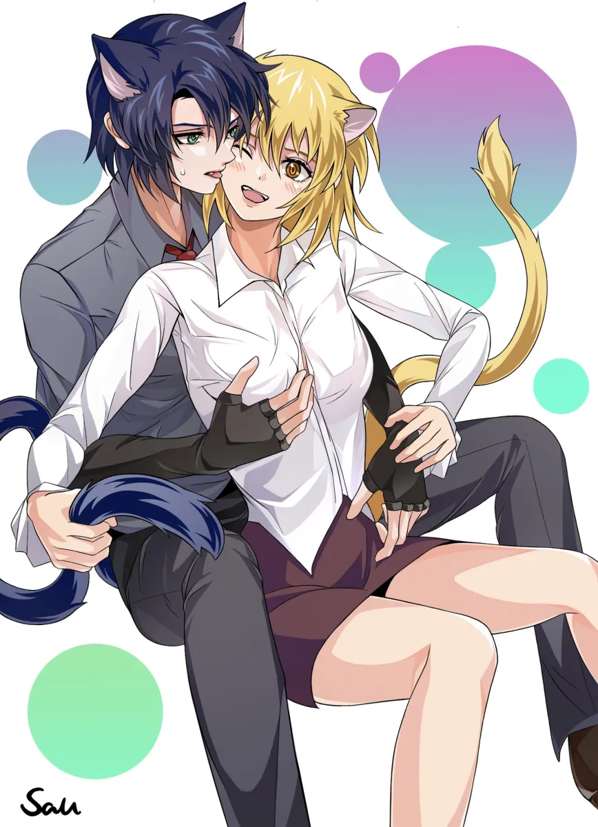 Cagalli Yula Athha, Athrun Zala by Sausauusus