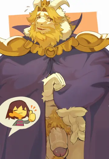 Asgore Dreemurr rule 34