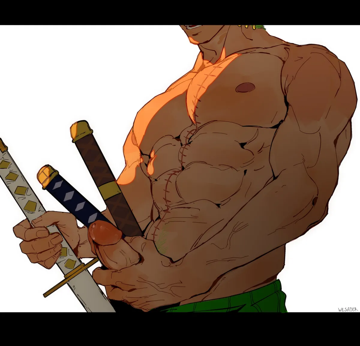Roronoa Zoro by Wesaier