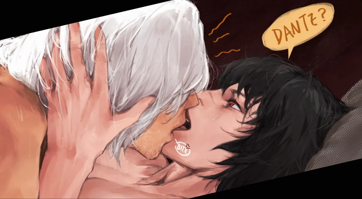 Dante (Devil May Cry), Lady (Devil May Cry) by Evensta88183412