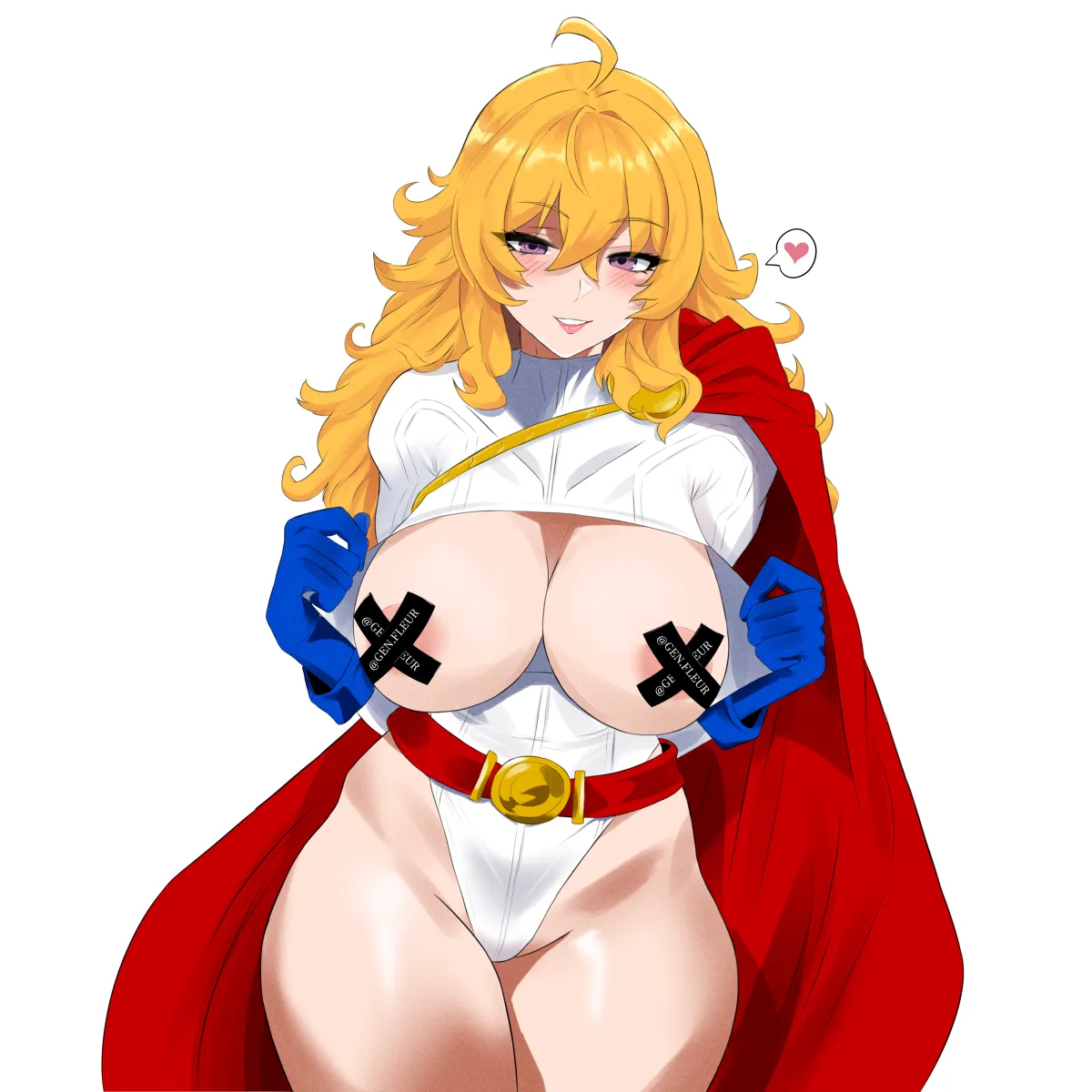 Yang Xiao Long, Power Girl by Gen.fleur