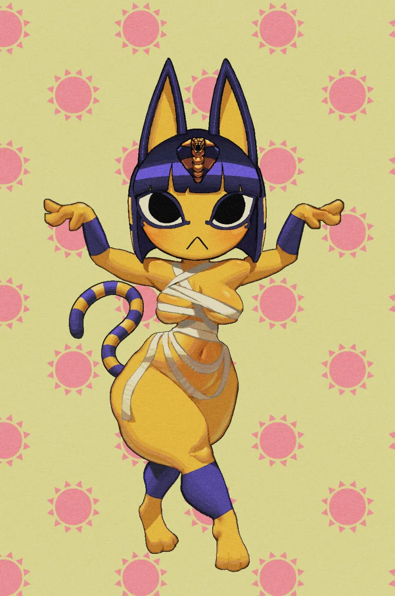 Ankha (Animal Crossing) by Oppmann