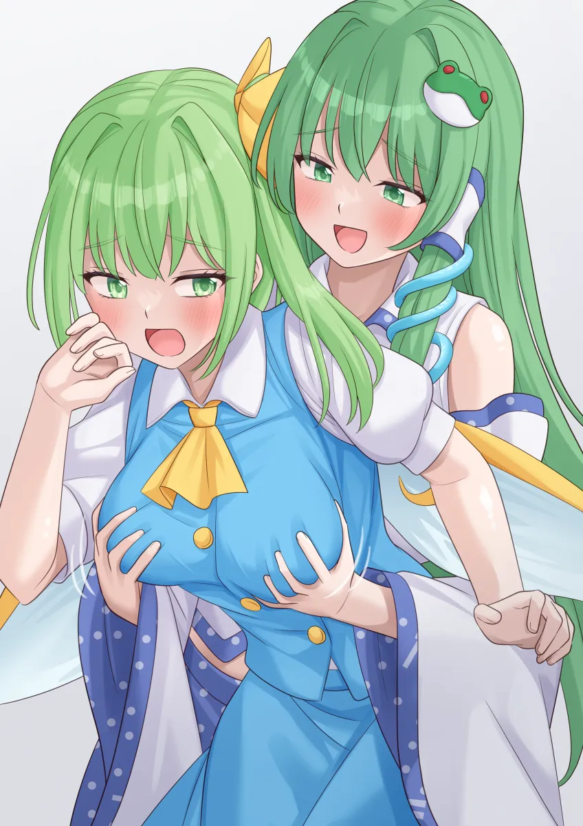 Kochiya Sanae, Daiyousei by Ramie (Ramie541)