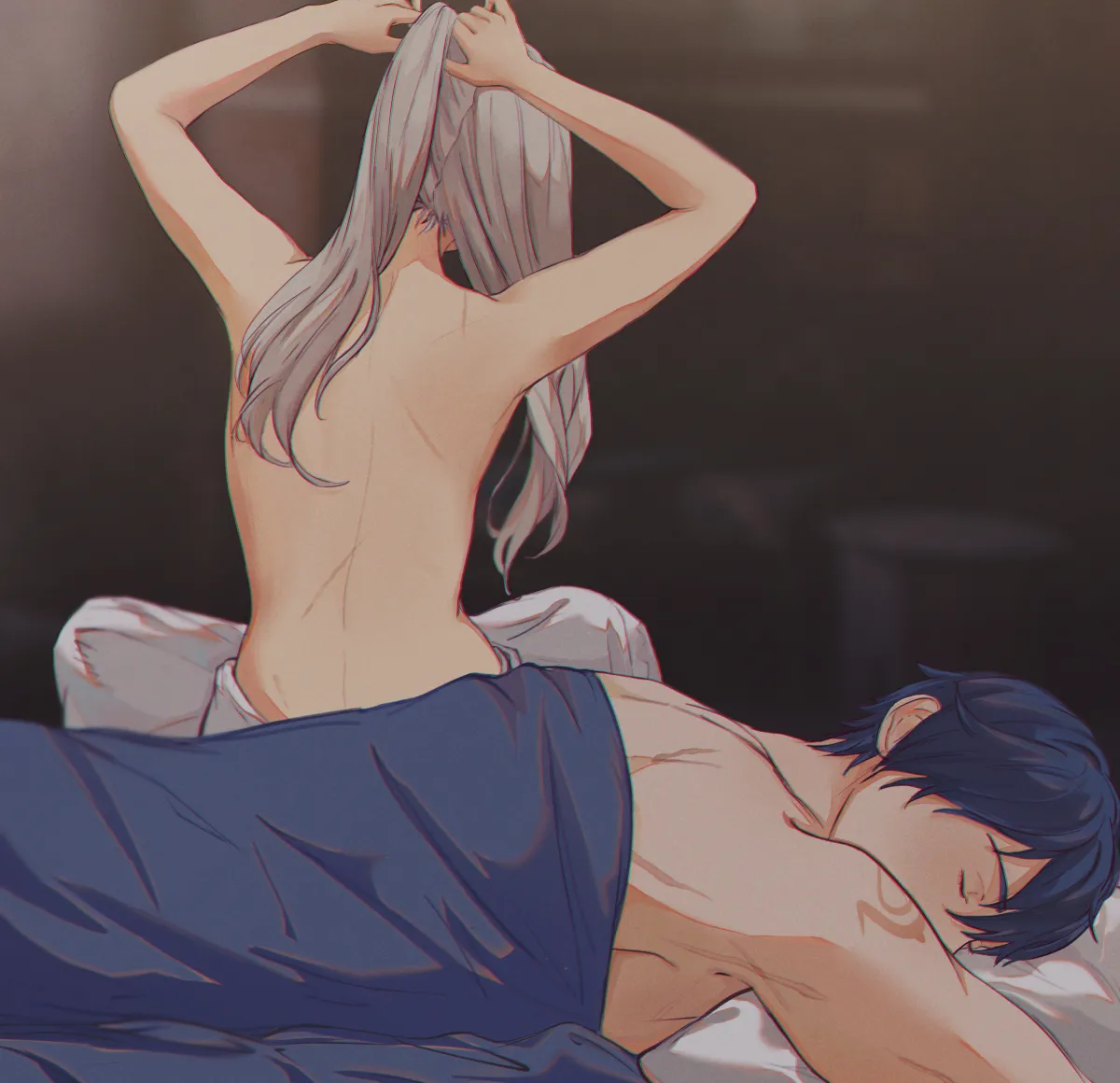 Female Robin (Fire Emblem), Chrom (Fire Emblem) by Robean (Birbtactician)