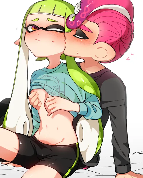 Inkling Player Character, Inkling Girl by Yeneny