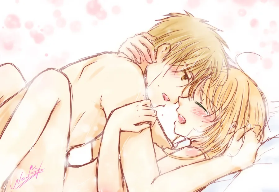 Kinomoto Sakura, Li Syaoran by Kanaoto Neiro