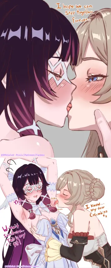 Columbina (Genshin Impact) rule 34