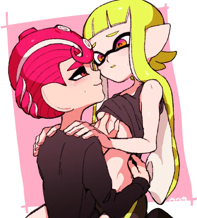 Inkling Player Character, Inkling Girl by Yeneny