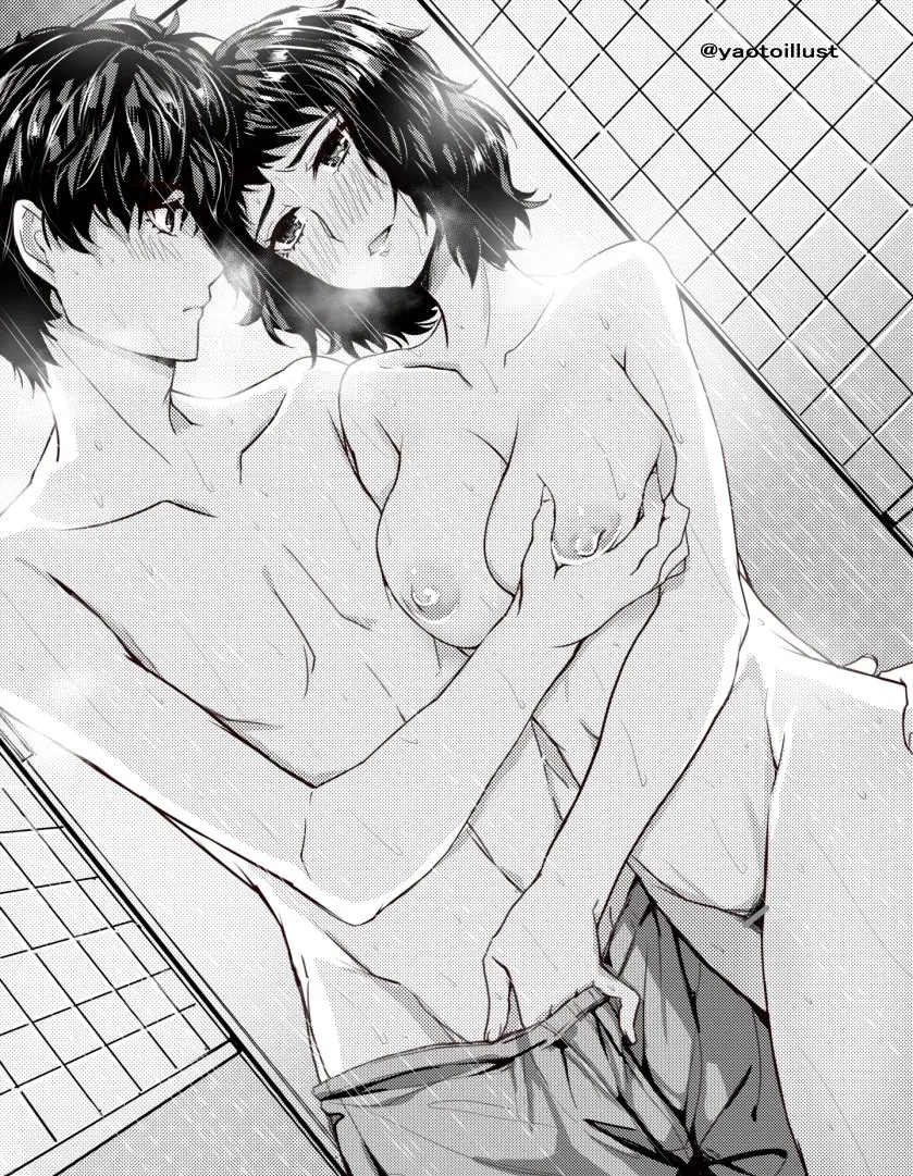 Amamiya Ren, Kawakami Sadayo by Yaoto