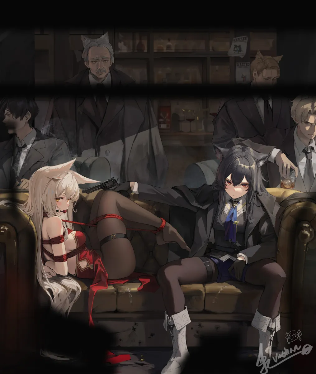 Texas (Arknights), Texas The Omertosa (Arknights) by Leviathan (Hikinito0902)