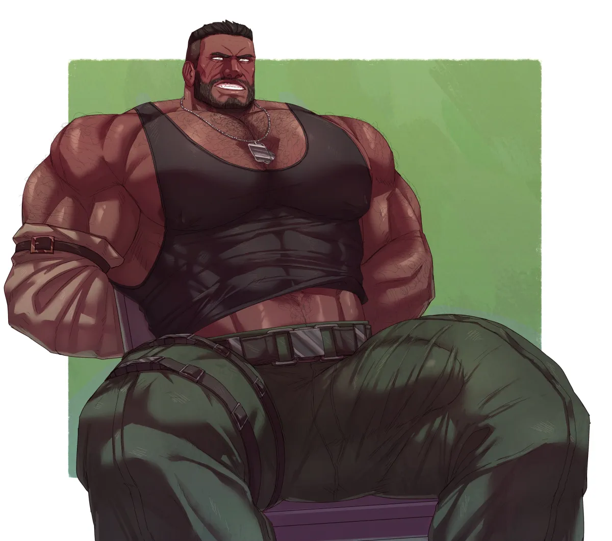 Barret Wallace by Ghangaji