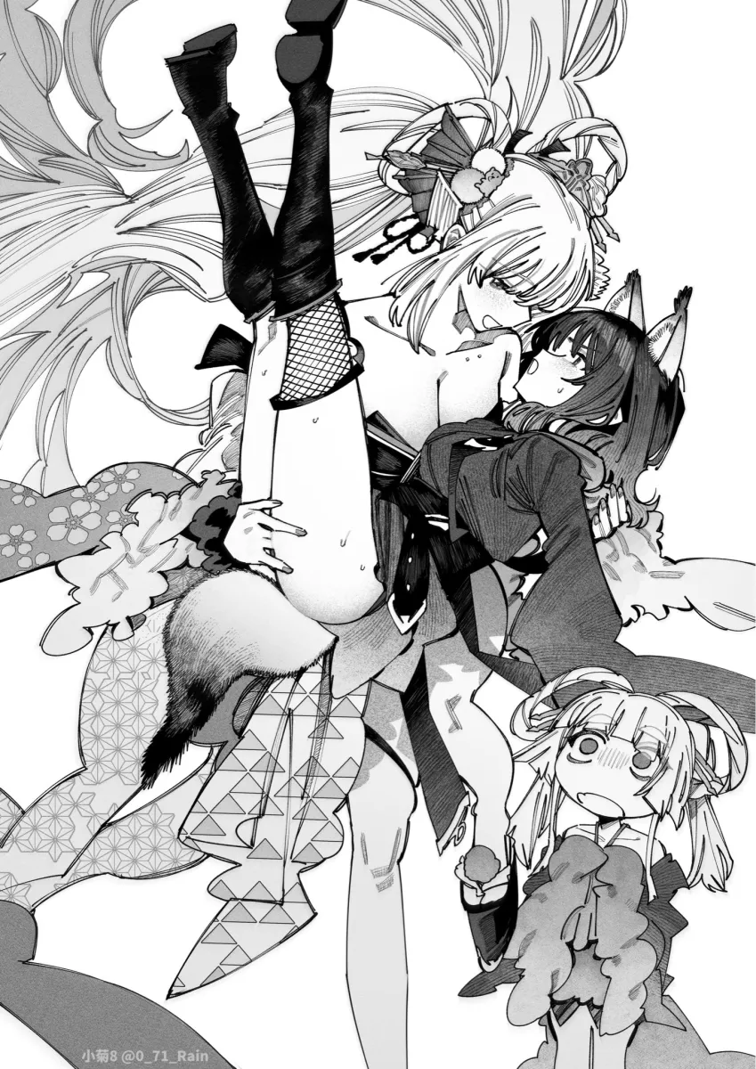 Sakayori Iroha, Runami Yachiyo by Xiaoju Xiaojie
