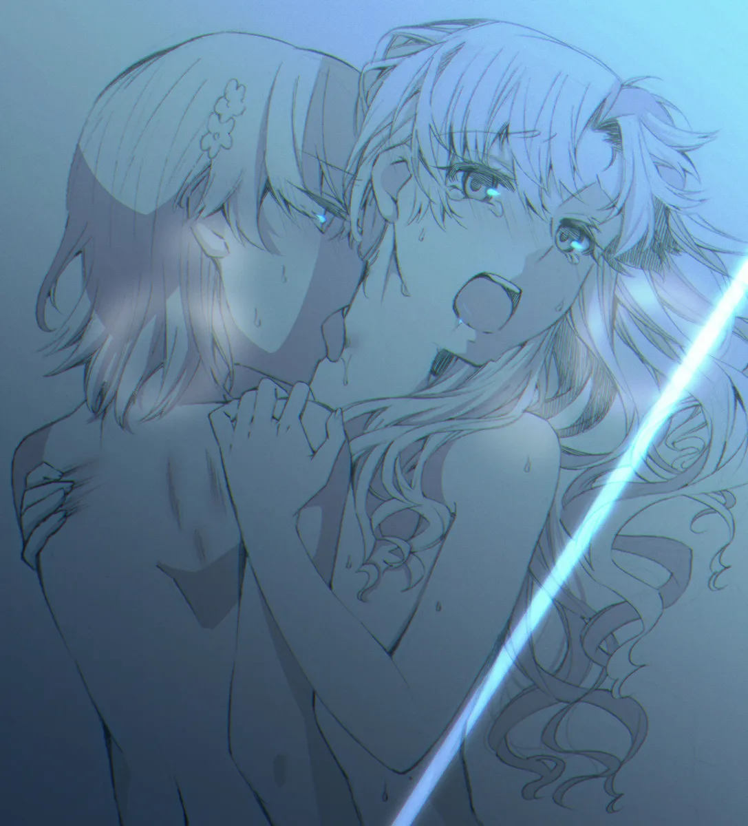 Misaka Mikoto, Shirai Kuroko by Higashizukihi Sei