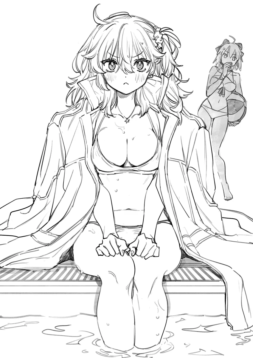 Fujimaru Ritsuka (Female), Okita Souji (Fate) by Uni (Nico02)