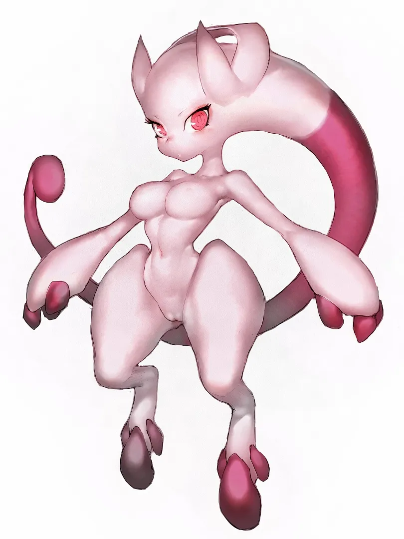 Mewtwo, Mega Mewtwo Y by Fumio (Rsqkr)