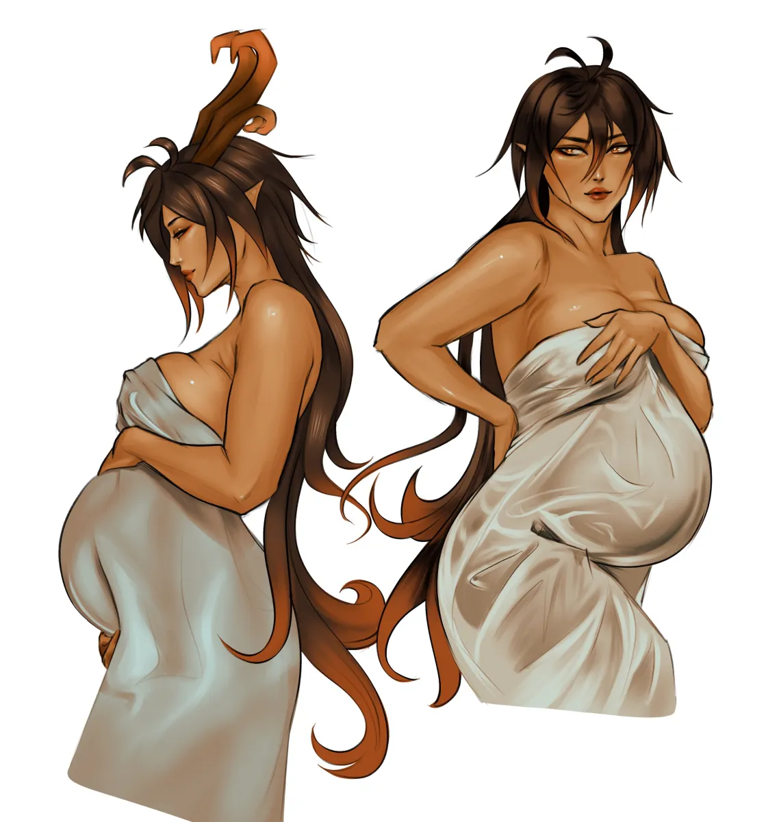Zhongli (Genshin Impact) by Ngoctrongly