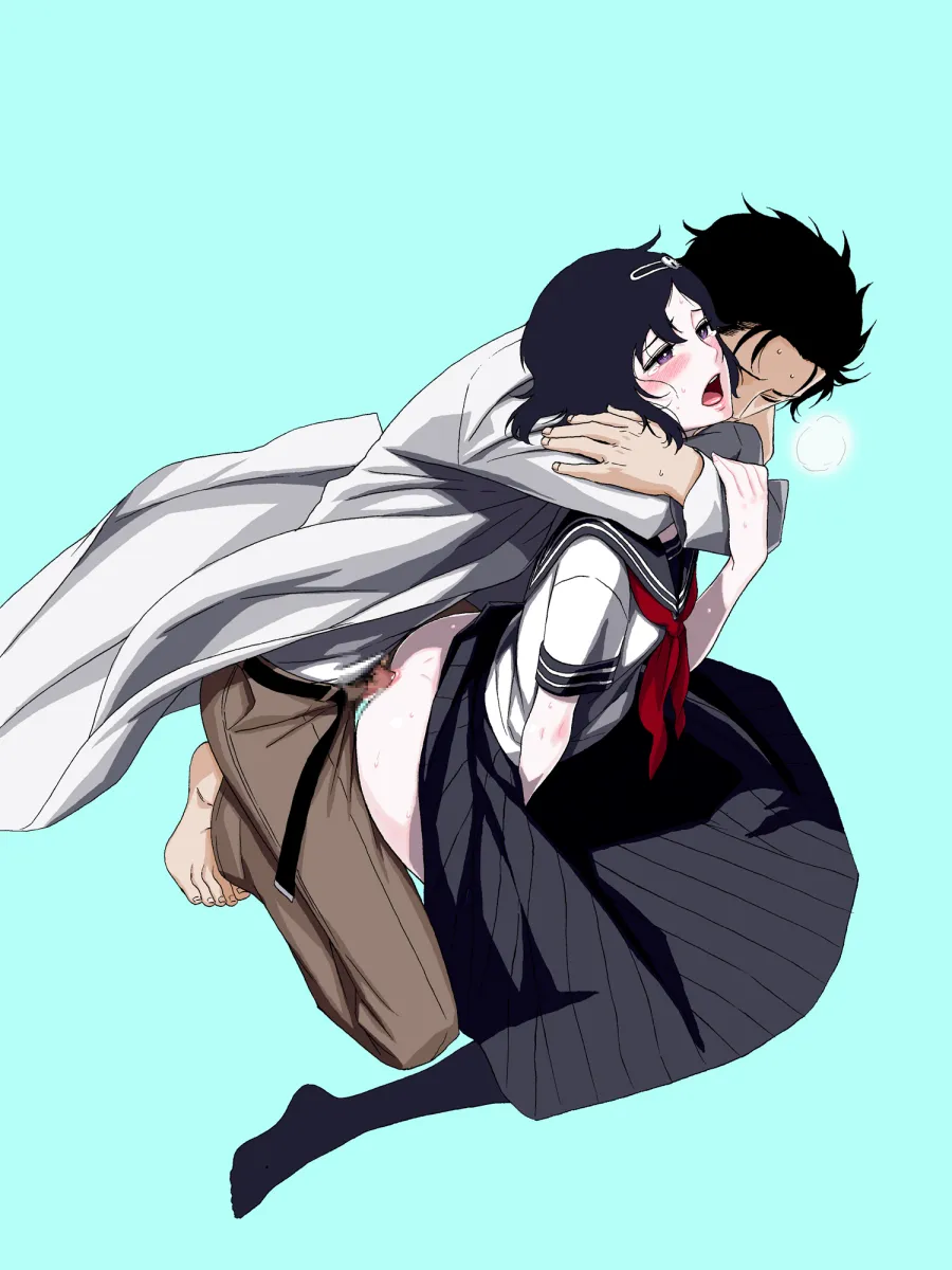 Okabe Rintarou, Urushibara Luka by Fetishist