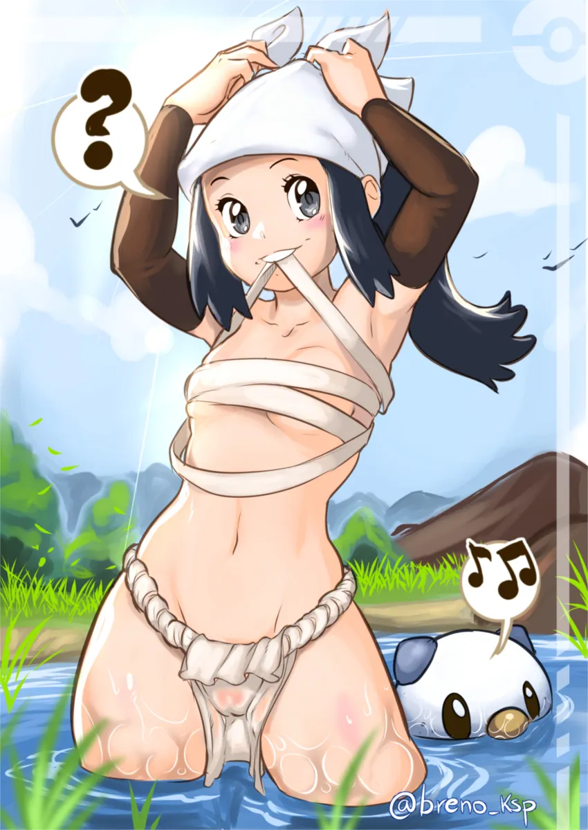 Akari (Pokemon), Oshawott by Breno Ksp (Llamaboy)