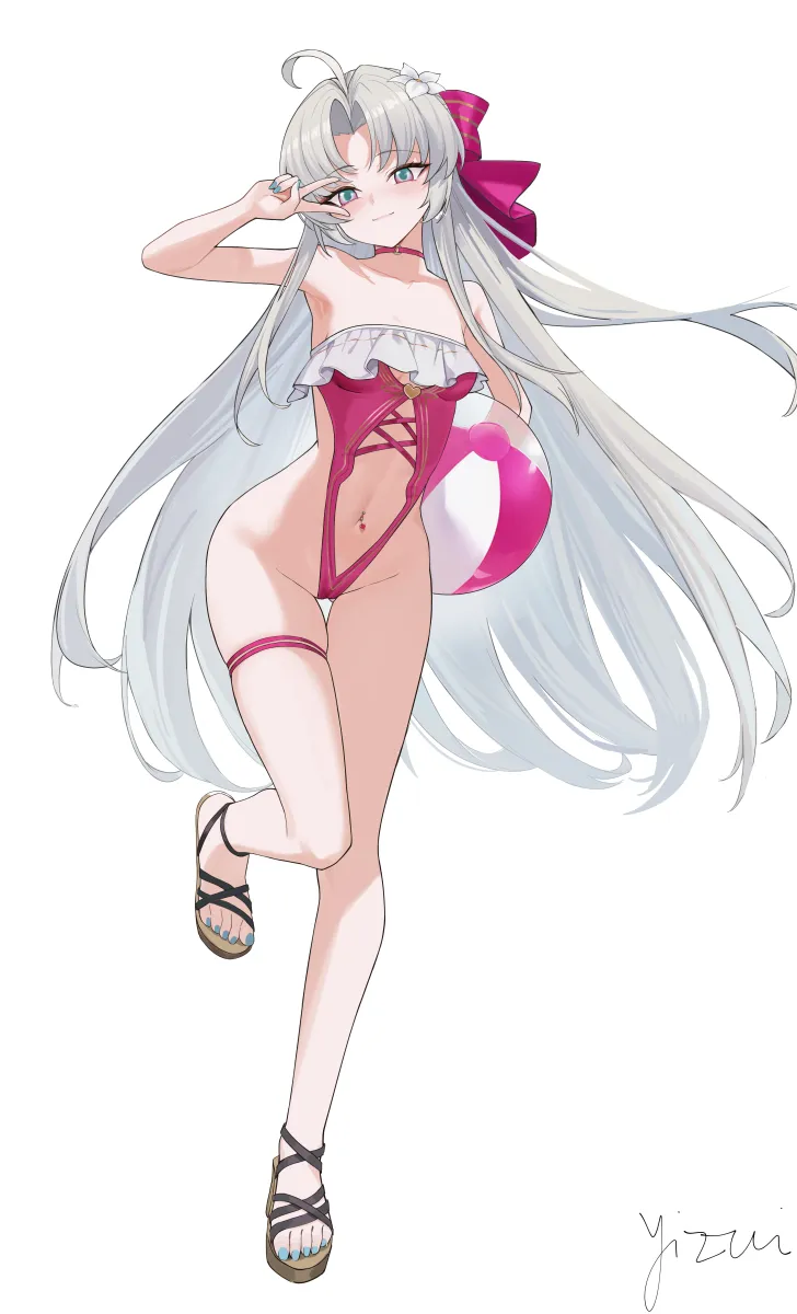 Carlotta (Wuthering Waves), Carlotta (Splashing Summer) (Wuthering Waves) by Yizi (Yizi Official)
