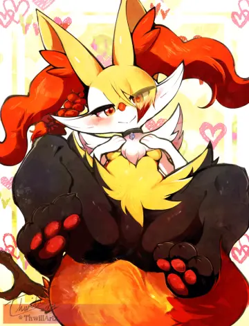 :>