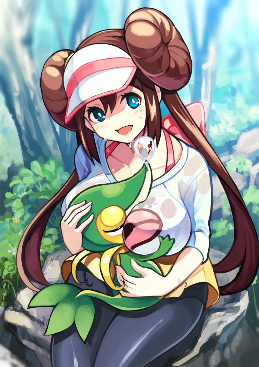 Rosa (Pokemon), Snivy by Tonbo